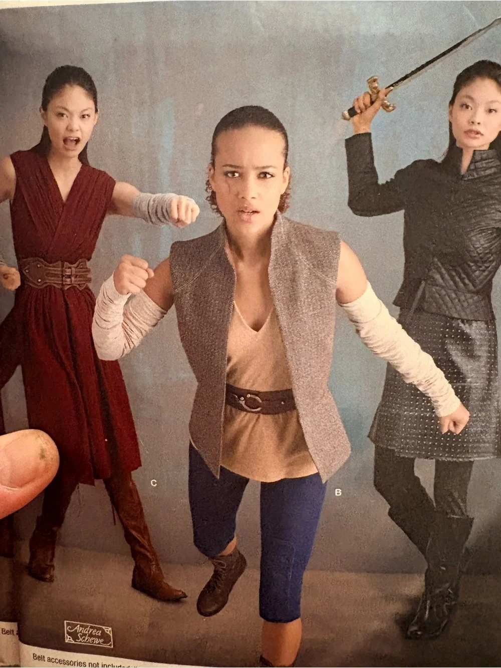 BN UNCUT SIMPLICITY 8718 R5 Plus REY STAR WARS COSTUME SEWING PATTERNS
